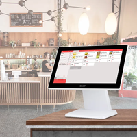 Caisse enregistreuse de paiement direct d'usine tout en un 15.6 pouces écran tactile Pos Machine système de bureau Windows Pos pour restaurant