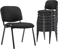 Chine fabricant cadre en métal chaise empilable tissu chaise d'étudiant bureau visiteur chaise de conférence