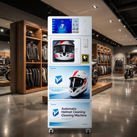 Máquina expendedora de autoservicio de diseño preferido para limpieza de cascos en espacios públicos