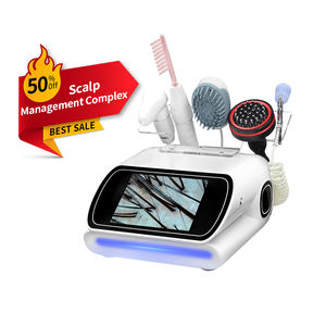 कारखाने की कीमत त्वचा परीक्षण एंटी हेयर लॉस वृद्धि डिवाइस इलेक्ट्रिक खोपड़ी 1 बालों और खोपड़ी विश्लेषण मशीन में इलेक्ट्रिक खोपड़ी मालिश 5 - Product Image 3