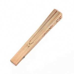 พัดมือไม้ไผ่แบบพับได้ขนาดเล็ก สีสันหลากหลาย สลักลายงานแต่งงาน ผ้าไหมจีนแบบดั้งเดิม ปรับแต่งได้ - Product Image 3