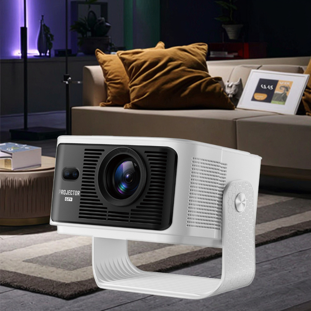 Best Quality HY350Max 500ansi Brightness HD 1080P Auto Focus Google Certified Projector Portable Video Smart LED Projector