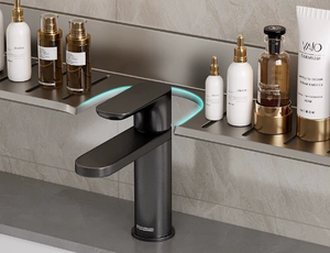 Bagno specchio <span class=keywords><strong>lavabo</strong></span> in alluminio mensola a forma di U mensola di stoccaggio senza foratura a parete scaffale <span class=keywords><strong>per</strong></span> bagno - Product Image 4