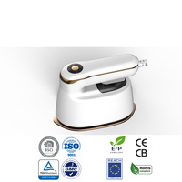 Plancha de Vapor Portátil 2026 de Gran Venta, Vaporizador de Ropa con Mango Giratorio Antideslizante, Calentamiento Instantáneo, Ideal para Viajes y el Hogar, Mini Plancha