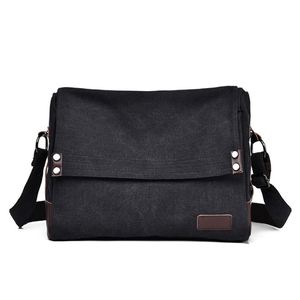 Bolso Bandolera de Lona Resistente al Desgaste, Estilo Vintage, Casual, para Mensajero y Hombro - Product Image 2