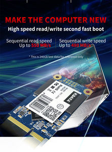Kdata nửa Kích thước mSata 128GB nửa mỏng mSATA Mini PCIe SSD - Product Image 6