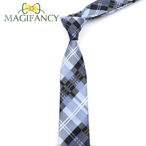 <span class=keywords><strong>Corbata</strong></span> Clásica de Jacquard a Cuadros y Rayas de 6 cm, de Poliéster <span class=keywords><strong>Azul</strong></span>, <span class=keywords><strong>Corbata</strong></span> Delgada para Hombre, <span class=keywords><strong>Corbata</strong></span> de Esmoquin, <span class=keywords><strong>Camisa</strong></span>, <span class=keywords><strong>Corbata</strong></span>, Regalo para Hombre, Accesorio - Product Image 3