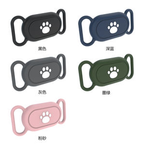 Veview casing airtag 2 tag cerdas tahan air pemegang silikon karton penjualan laris untuk kerah anjing <span class=keywords><strong>Samsung</strong></span> - Product Image 6