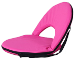 Tapis de plage personnalisé pliable, coussin de camping, en métal rond, vente en gros