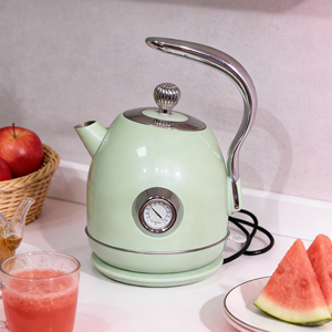 Hervidor Eléctrico Doméstico de Cerámica y Acero Inoxidable de 1.8L, Gran Capacidad con <span class=keywords><strong>Base</strong></span> Giratoria KE27006 - Product Image 2