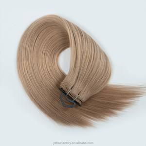 Cheveux humains tissés à la machine, double épaisseur, triple couche, volume maximal, mélange sans couture, durable, longue durée, doux et soyeux - Product Image 4