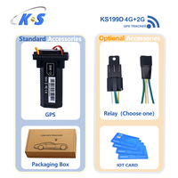 Traceur GPS 2G avec indice d'étanchéité IP67, localisation en temps réel pour le suivi de voitures et de motos