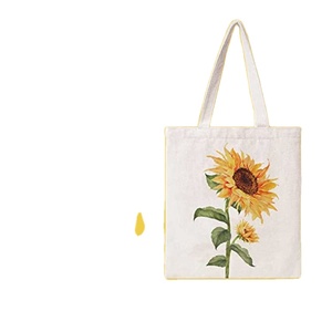 Wholesale High Quality Plain Organic Reusable Custom Design Print <b>White</b> Cotton Canvas Tote <b>Bag</b> Shopping <b>Bag</b> with logo - Product Image 5