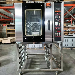 Forno a Convezione Elettrico ad Aria Calda per Casa, <span class=keywords><strong>Pizza</strong></span> e Pane, per Hotel e Ristoranti, Condizione: Forno a Convezione per Pane a 5 Ripiani - Product Image 3