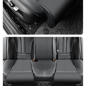 Nuovo Poggiapiedi Universale in Pelle NAPPA per <span class=keywords><strong>Auto</strong></span> 2025, con Supporto Esteso per le Gambe, per Tutte le Stagioni - Product Image 3