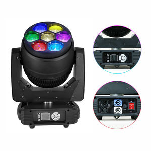 Forestfly Professional LED 7*40W Bee Eyes Wash Lumière principale mobile avec DMX 20/35/39 canaux IP20 pour parc à thème et éclairage <span class=keywords><strong>DJ</strong></span> - Product Image 2