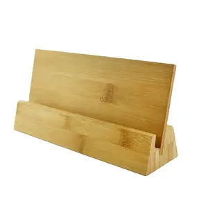 厂家直销木制台历底座竹木桌面名片夹底座