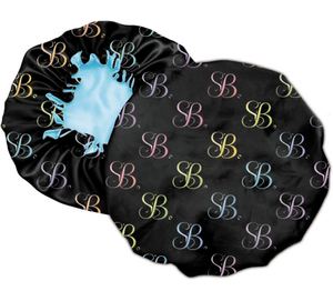 Bonnet de nuit en satin de soie double couche en polyester de haute qualité pour usage quotidien, idéal pour les cheveux naturels - Product Image 4