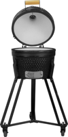 SEB Kamado Petits barbecues 16 pouces Kamados Cuisine Gril à charbon de bois jetable Bbq Oeuf en céramique pour l'extérieur Oeuf vert
