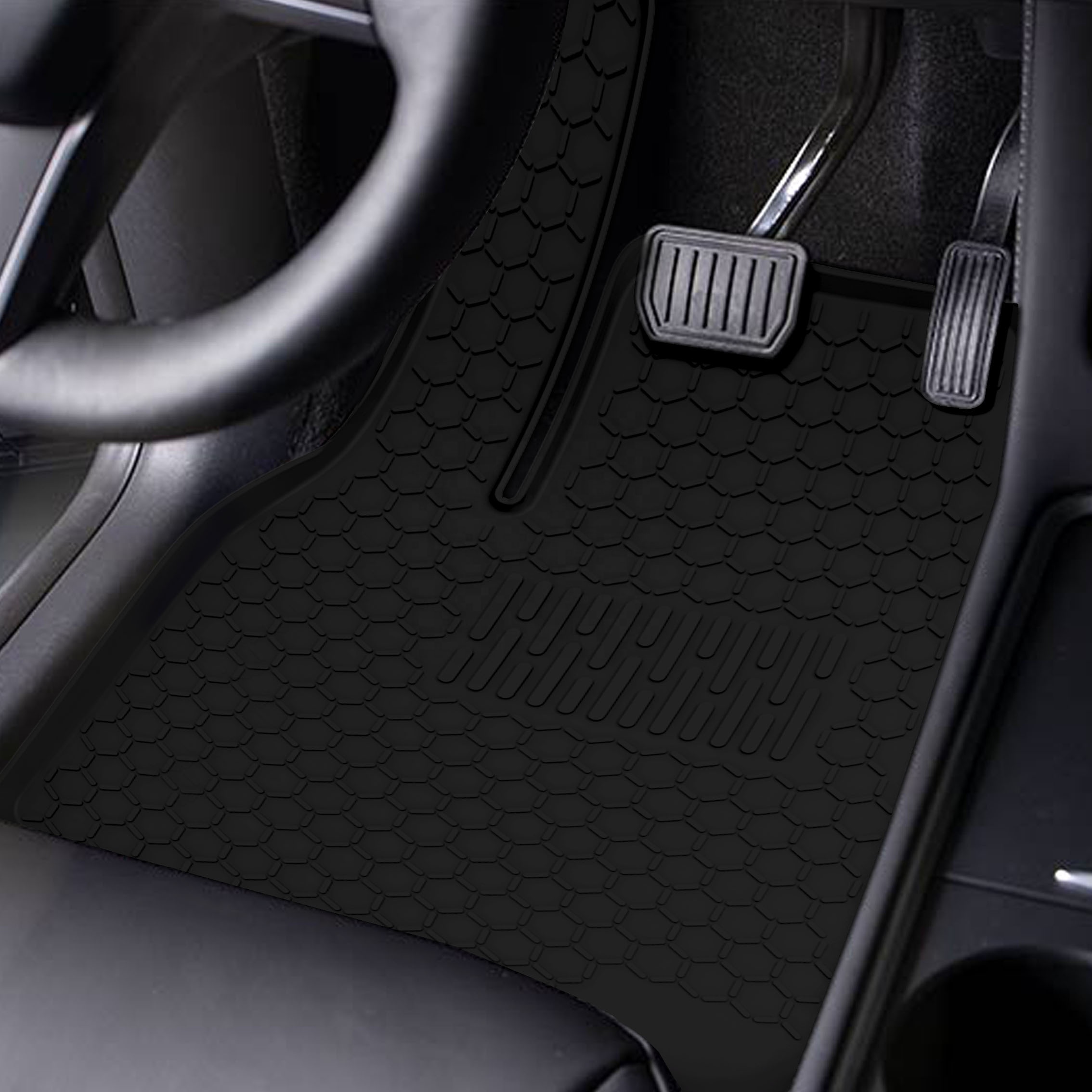 Поставщик высококачественных силиконовых композитных автомобильных ковриков на заказ, фабричное производство, модный автомобильный коврик для Tesla Model Y