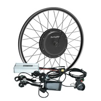 135mm Ebike Wheel Bldc Hub Motor Bike Conversion Kit 1500 Watt 1500 w E-bike Kit Convertisseur électrique pour vélos