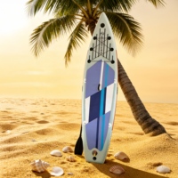 Tabla de Paddle Surf Inflable ACEHERO de Estilo Minimalista con Sistema de 3 Aletas, 12'0\"x33.5\"x6\", con Soporte para Cámara de Acción, para Pesca