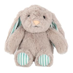 Juguete de Peluche de Conejo con Patrón Personalizado Hecho en Fábrica, Conejo Marrón de Peluche, Juguete de Peluche de Conejo de Orejas Largas - Product Image 1