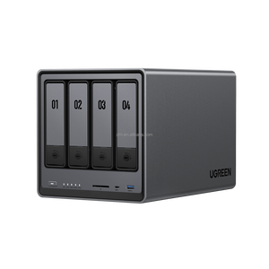 UGREEN DXP4800PLUS 16GB 4Bay Desktop NAS Intel 8505 Quad Core 4K สำหรับแรม 16GB DDR5  จัดเก็บข้อมูลผ่านเครือข่าย USB (แบบไม่มีดิสก์) - Product Image 1
