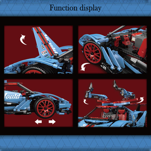 Mould <span class=keywords><strong>King</strong></span> 13156 <span class=keywords><strong>City</strong></span> Racing Series Puzzle Super Sport Car Bricks Model DIY Small Particle Assembly Building Block Sets - Product Image 4