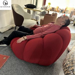 Poltrona di Lusso per Soggiorno, <span class=keywords><strong>Dimensioni</strong></span> <span class=keywords><strong>Standard</strong></span>, Monoposto, Stile Moderno ad Angolo, <span class=keywords><strong>Divano</strong></span> in Pelle - Product Image 6