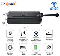 Traceur GPS de Voiture Sinotrack ST-901AL Compatible Google Maps pour Véhicule, Dispositif de Suivi Longue Distance avec Batterie Intégrée et Application de Suivi Gratuite