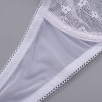 JENGS 신제품 레이스 여성 팬티 잠옷 프렌치 중공 관점 레이디 브라 & 브리프 세트 여성 속옷 섹시 란제리