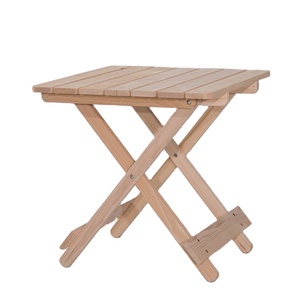 Solid <strong>Wooden</strong> Breakfast <strong>Table</strong> Folding Coffee <strong>Tables</strong> Outdoor <strong>Small</strong> Wood <strong>Table</strong> - Product Image 4