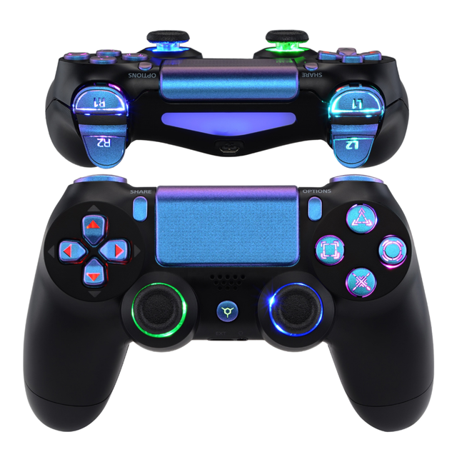 For Ghost Redesigned Custom Plastic Front Shell DIY Faceplate Housing for Slim Pro Controller JDM-040/050/055