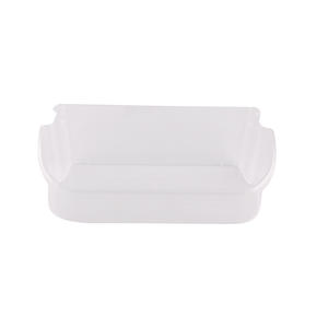 Refrigerator Storage Box With Lid Transparent Rectangle Kitchen <b>Organizer</b> <b>Drawer</b> Accessory Part 240356402 - Product Image 4