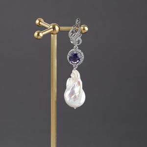 M950 Blattform 18K vergoldet Diy Ohrringe Haken für Frauen Schmuck Herstellung Zubehör 4 teile/los - Product Image 2