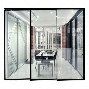 <span class=keywords><strong>Porte</strong></span> <span class=keywords><strong>coulissante</strong></span> électrique intelligente en verre avec verre à gradation à commande électrique, lisse, sans <span class=keywords><strong>rail</strong></span> de guidage au sol - Product Image 4