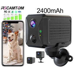 Rscamtom Ubox App détection PIR capteur CMOS 940nm lumière infrarouge Audio bidirectionnel 1080P 4G WiFi caméra avec prise en charge de la carte mémoire - Product Image 1
