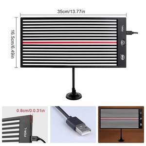 Placa de linha de luz refletora para remoção de amassados de carro, ferramentas PDR para reparo de amassados com 3 metros de linha - Product Image 1