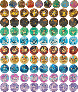 Lot de badges Pokémon TCG Eevee en gros – Coffret cadeau pour collectionneurs – Jeu de cartes à collectionner Anime TCG CCG - Product Image 5
