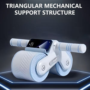 Aangepaste Kleur Home Gym Familie <span class=keywords><strong>Abs</strong></span> Wheel Gym Rebound Fitness Spierstille Buikoefeningen Roller - Product Image 6