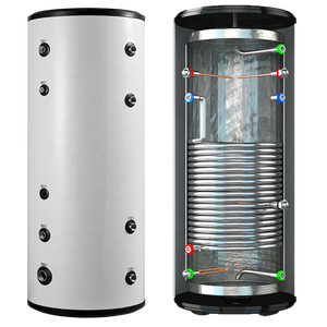 エネルギーソリューション空気源1000Lヒートポンプボイラー給湯器ヨーロッパ自立型ソーラーウォーターボイラー給湯水タンク - Product Image 1