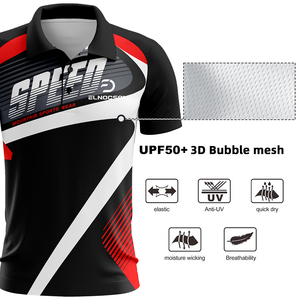 Maglie da corsa con Logo personalizzato F1 100% poliestere Formula <span class=keywords><strong>auto</strong></span> manica corta per <span class=keywords><strong>Polo</strong></span> E-sport prestazioni traspiranti umidità - Product Image 4