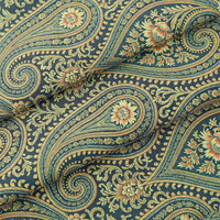 Tissu d'impression numérique satiné, mousseline froissée, tissu floral personnalisé, accepte les designs sur mesure, 100 % polyester, 95 g/m²