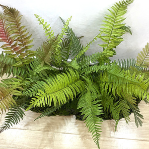 Fougère persane artificielle Dream Castle, lot de plantes vertes d'intérieur en caoutchouc souple pour décoration - Product Image 4