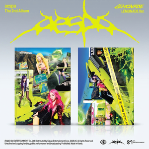 Aespa 2ND อัลบั้มความยาวเต็ม [น้ำมะนาว] (น้ำมะนาว ver.) ซีดีอัลบั้มเคป็อปเกาหลีอย่างเป็นทางการ - Product Image 5