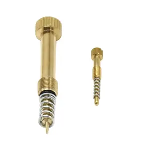 Custom Adjustable Bolt Aluminum Fuel Mixture Screw With Spring Car New Energy Vehicle Part