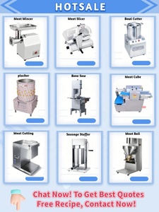 Restaurante Carnicería Producto Hacer Carne Otros alimentos Maquinaria de procesamiento de carne Rebanadora Cortador Chopper Equipo de corte - Product Image 2