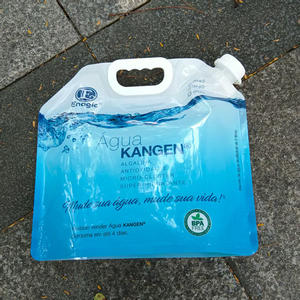 Food Grade Materials Milk White <b>Pouch</b> Stand Up <b>Pouch</b> With Spout PE Portable Handheld Bag For Water Beverage Food Liquid - Product Image 5