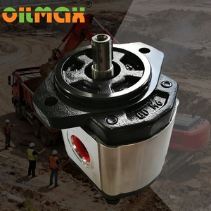 Pompe à engrenages hydraulique CI58K-A02-085R, arbre à clavette 5/8'', boulons SAE A-2, 3-12 GPM, sortie SAE 10, entrée SAE 12, 4350 PSI, fonte - Product Image 1